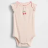 Bodys pour bébé en coton bio à motif graphique