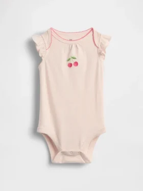 Bodys pour bébé en coton bio à motif graphique