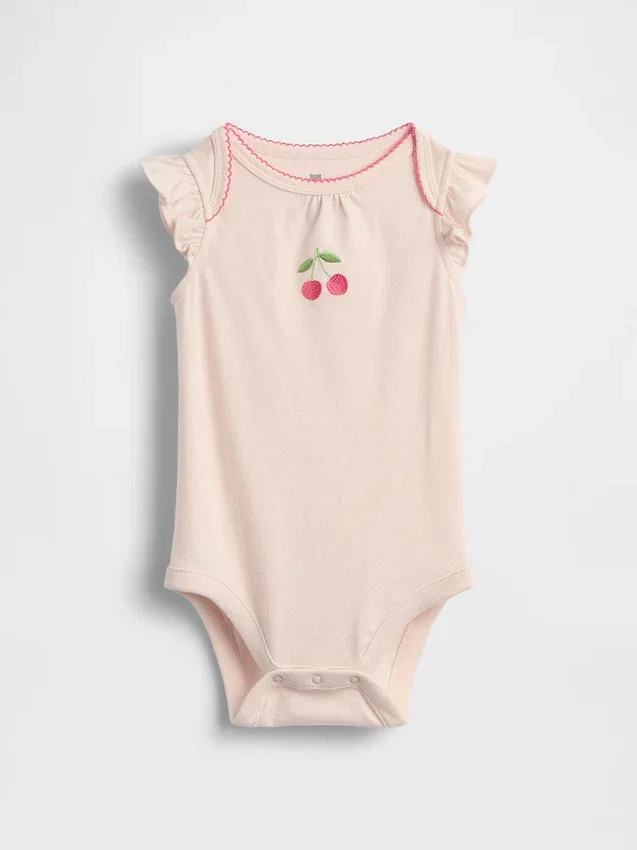 Bodys pour bébé en coton bio à motif graphique
