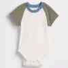 Bodys raglan à fines côtes « Baby First Favorites »