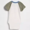 Bodys raglan à fines côtes « Baby First Favorites »