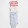 Bodys sans manches à volants Tinyrib « Baby First Favorites » (lot de 3)
