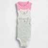 Bodys sans manches à volants Tinyrib « Baby First Favorites » (lot de 3)
