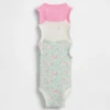 Bodys sans manches à volants Tinyrib « Baby First Favorites » (lot de 3)