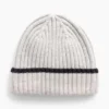 Bonnet à côtes CashSoft pour enfant
