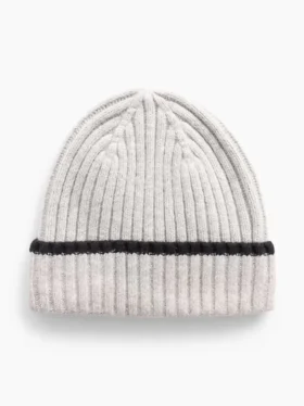 Bonnet à côtes CashSoft pour enfant