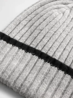 Bonnet à côtes CashSoft pour enfant