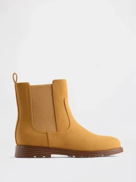 Bottes Chelsea en cuir vegan pour enfants