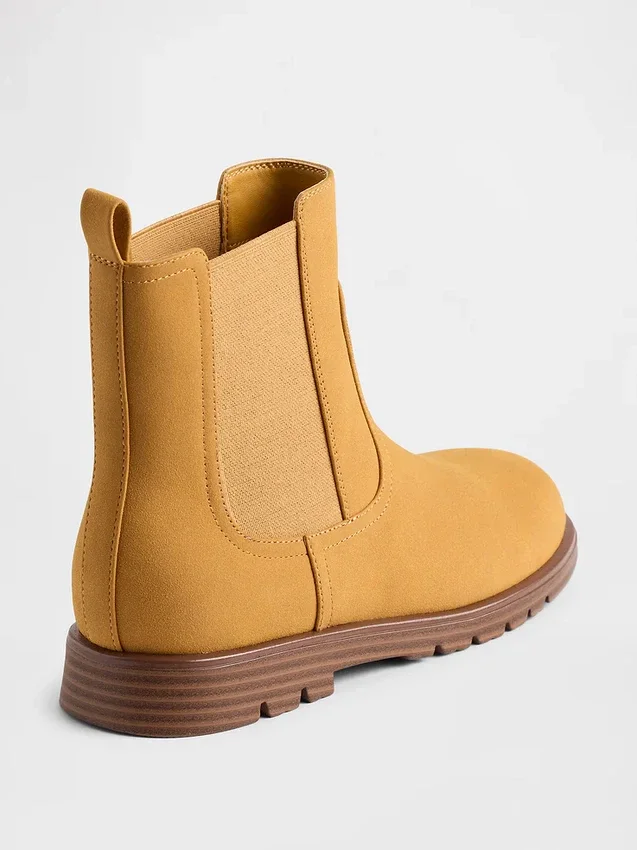 Bottes Chelsea en cuir vegan pour enfants