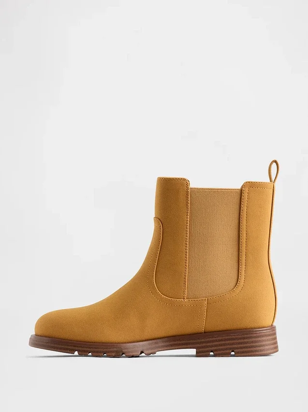 Bottes Chelsea en cuir vegan pour enfants