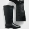 Bottes d'équitation en cuir vegan