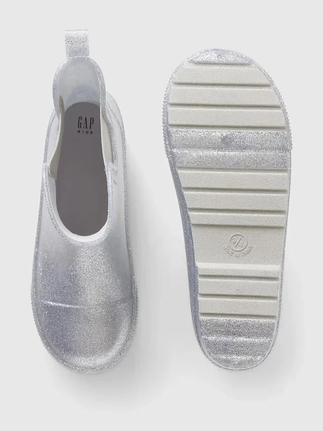 Bottes de pluie pailletées pour enfants