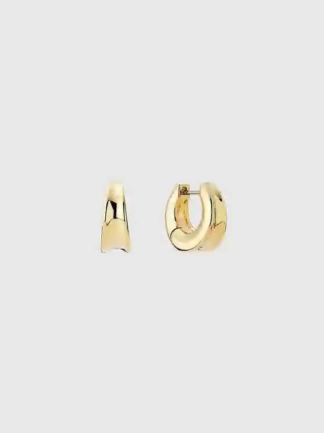 Boucles d’oreilles créoles « Huggie » Mini d’Ana Luisa Wade