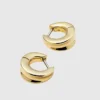 Boucles d’oreilles créoles « Huggie » Mini d’Ana Luisa Wade