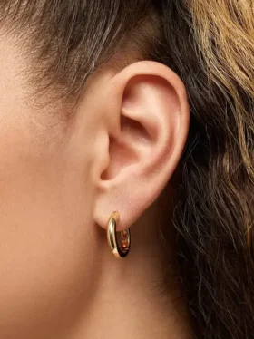 Boucles d’oreilles créoles moyennes Ana Luisa Giulia