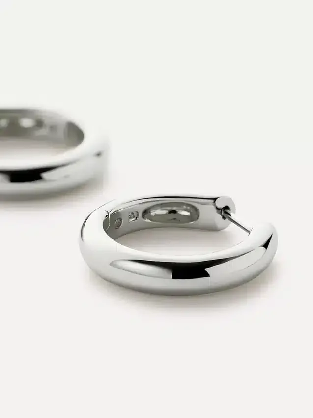 Boucles d’oreilles créoles moyennes Ana Luisa Giulia