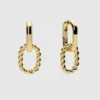 Boucles d’oreilles doubles créoles Ana Luisa Ash