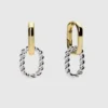 Boucles d’oreilles doubles créoles Ana Luisa Ash