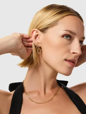 Boucles d’oreilles doubles créoles Ana Luisa Ash