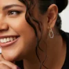 Boucles d’oreilles doubles créoles Ana Luisa Ash