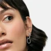 Boucles d’oreilles doubles en argent « Ash » d’Ana Luisa