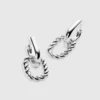 Boucles d’oreilles doubles en argent « Ash » d’Ana Luisa
