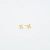 Boucles d’oreilles « Initial » en or Admiral Row