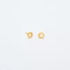 Boucles d’oreilles « Initial » en or Admiral Row