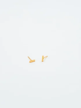 Boucles d’oreilles « Initial » en or Admiral Row