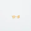 Boucles d’oreilles « Initial » en or Admiral Row