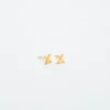 Boucles d’oreilles « Initial » en or Admiral Row