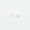 Boucles d’oreilles « Initial » en or Admiral Row
