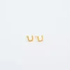 Boucles d’oreilles « Initial » en or Admiral Row