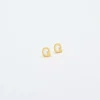 Boucles d’oreilles « Initial » en or Admiral Row