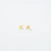 Boucles d’oreilles « Initial » en or Admiral Row