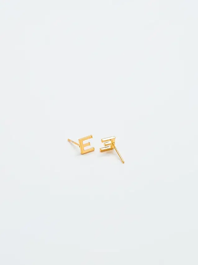 Boucles d’oreilles « Initial » en or Admiral Row