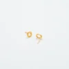 Boucles d’oreilles « Initial » en or Admiral Row