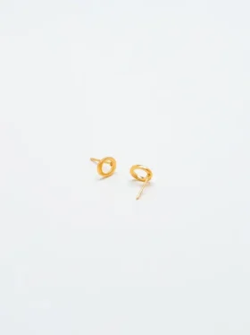 Boucles d’oreilles « Initial » en or Admiral Row