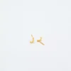 Boucles d’oreilles « Initial » en or Admiral Row