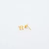 Boucles d’oreilles « Initial » en or Admiral Row