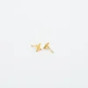 Boucles d’oreilles « Initial » en or Admiral Row