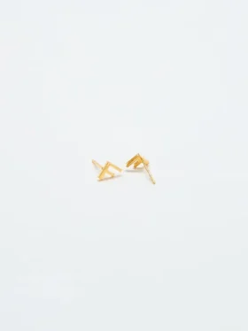 Boucles d’oreilles « Initial » en or Admiral Row