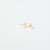 Boucles d’oreilles « Initial » en or Admiral Row