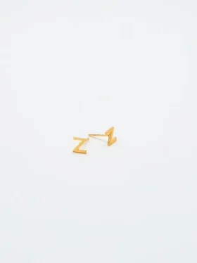 Boucles d’oreilles « Initial » en or Admiral Row