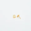 Boucles d’oreilles « Initial » en or Admiral Row