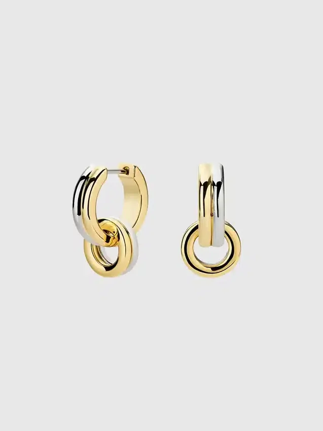 Boucles d’oreilles pendantes « Huggie » Ana Luisa Asher