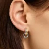 Boucles d’oreilles pendantes « Huggie » Ana Luisa Asher