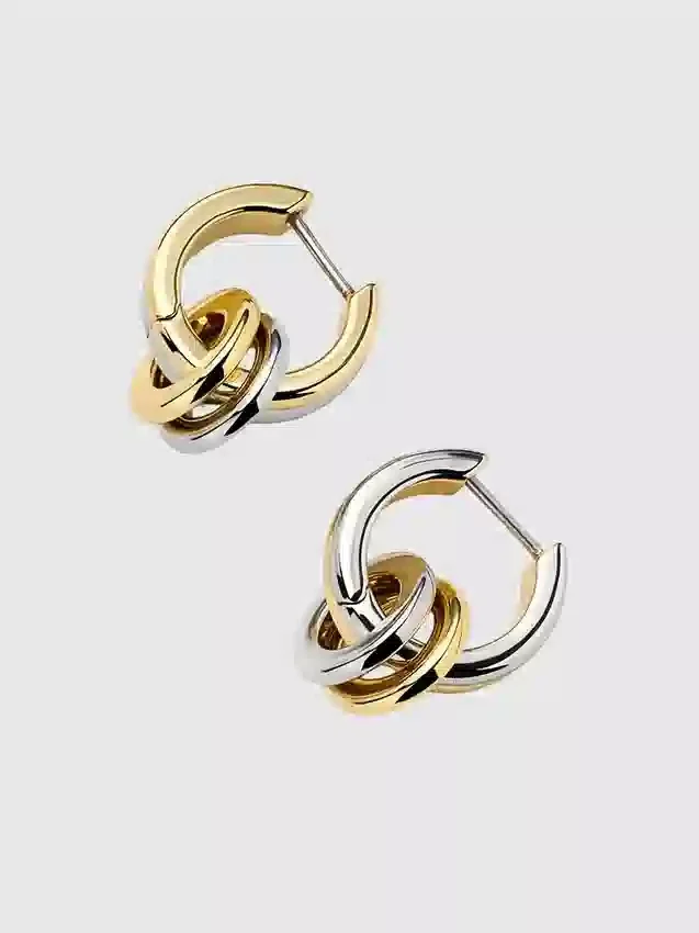 Boucles d’oreilles pendantes « Huggie » Ana Luisa Asher