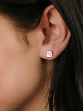 Boucles d’oreilles à vis « Archie » de Pierced Co Squishmallows