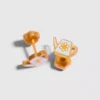 Boucles d’oreilles à vis « Arrosoir » de Pierced Co